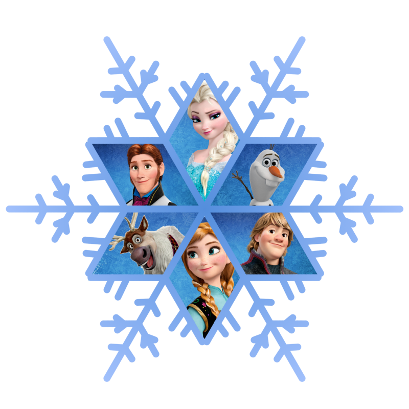 Frozen Snowflake Free Download Transparent PNG Image