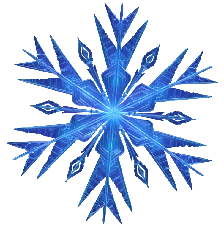 Frozen Snowflake Hd Transparent PNG Image