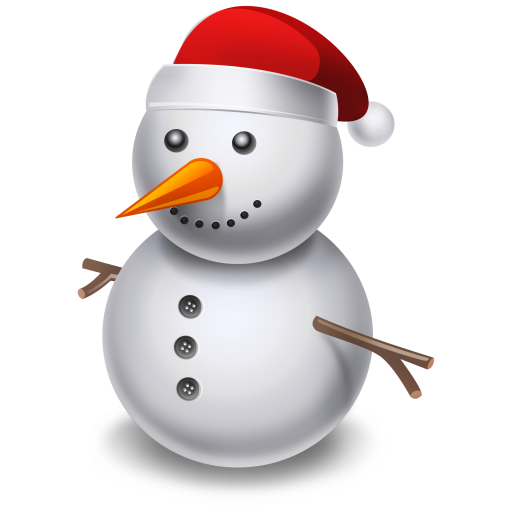 Cartoon Snowman Transparent PNG Image