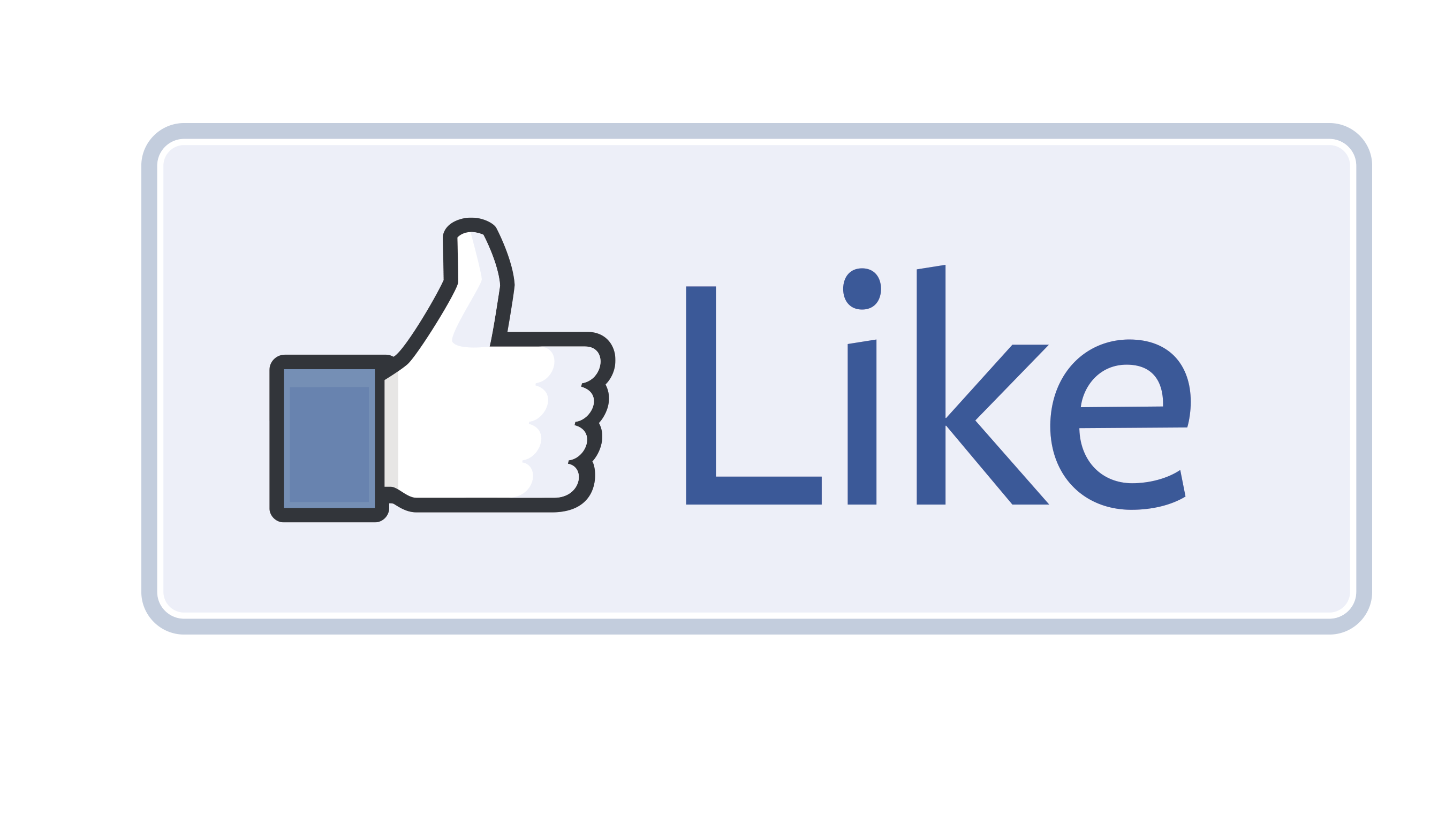 Media Button Facebook Like Social Free HD Image Transparent PNG Image