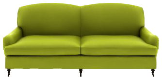 Green Sofa Png Image Transparent PNG Image