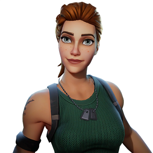 Brown Hair Royale Game Figurine Video Fortnite Transparent PNG Image