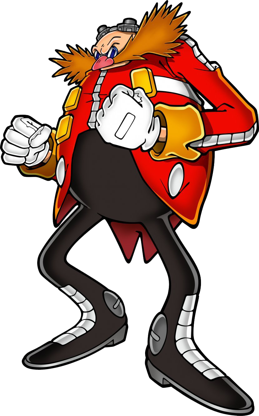 Eggman Doctor Free Clipart HQ Transparent PNG Image