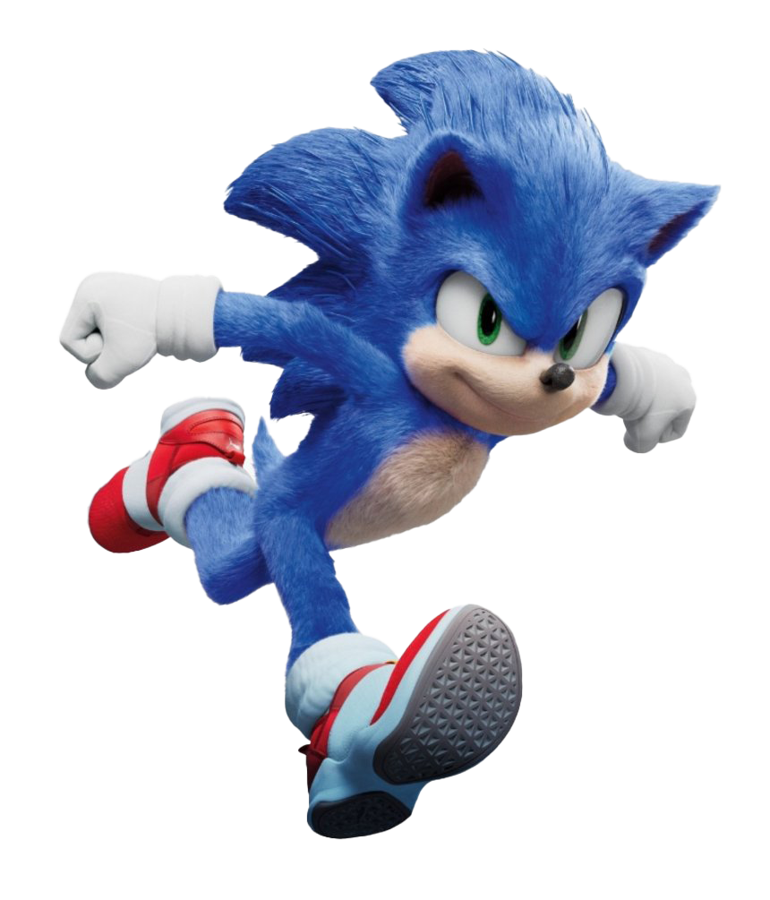 Sonic The Movie Hedgehog Free HQ Image Transparent PNG Image