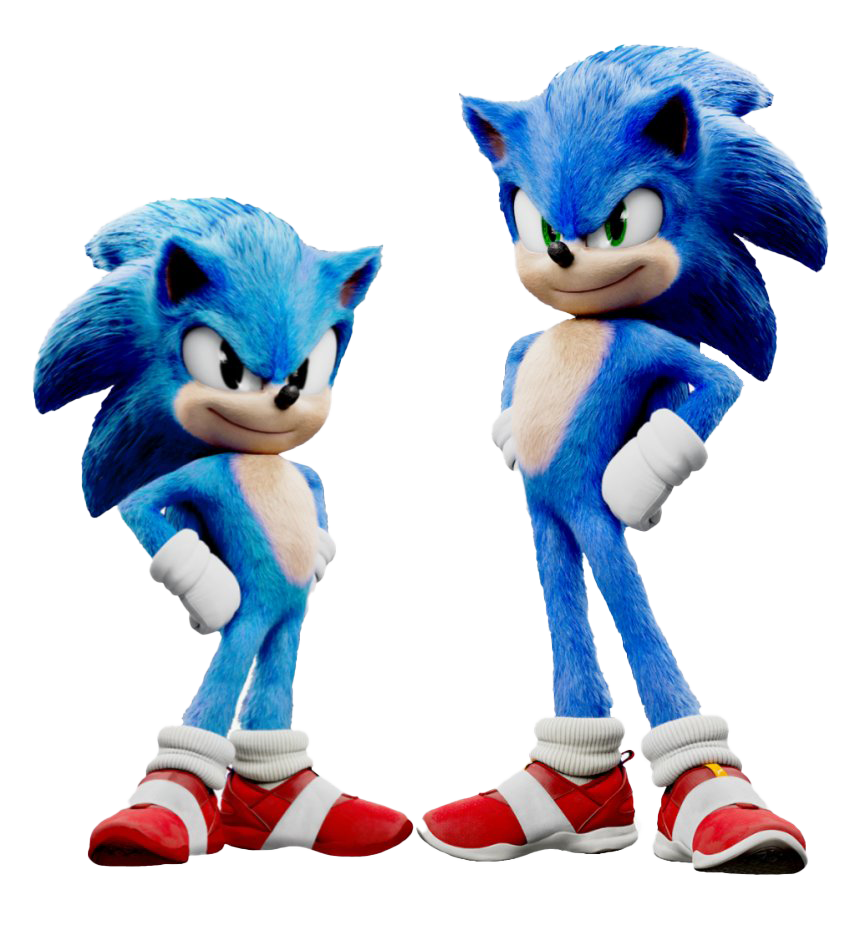 Sonic The Movie Hedgehog Free HQ Image Transparent PNG Image