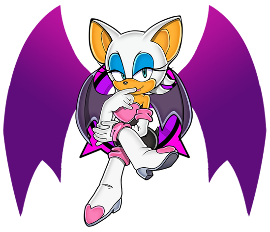 Sonic Bat Anime Rouge X The Transparent PNG Image