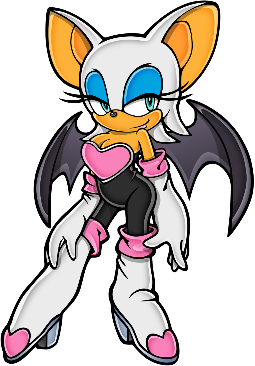 Sonic Bat Anime Rouge X The Transparent PNG Image