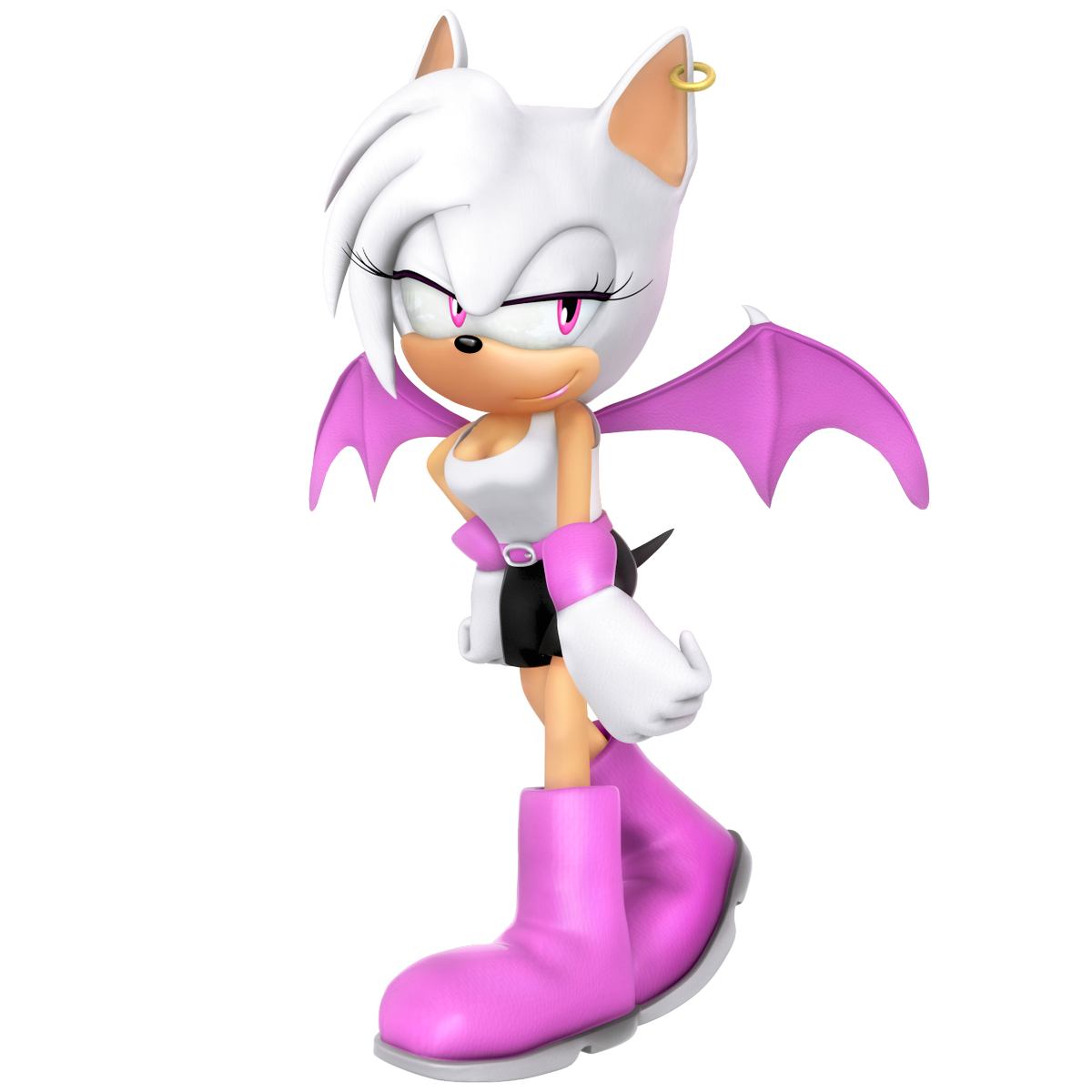 Sonic The Rouge Bat X Transparent PNG Image