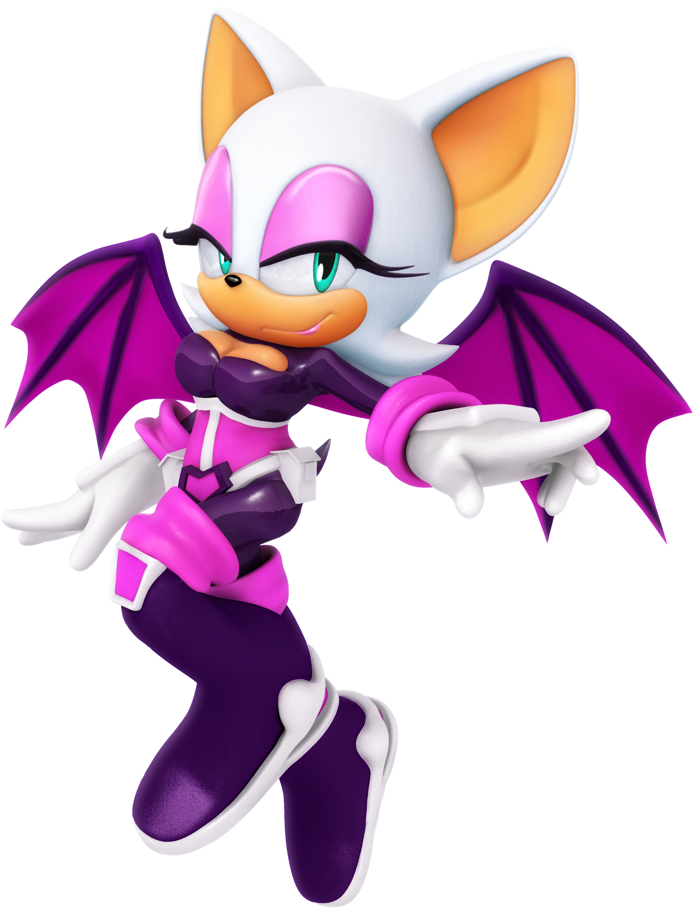 Sonic Bat Series Rouge X The Transparent PNG Image