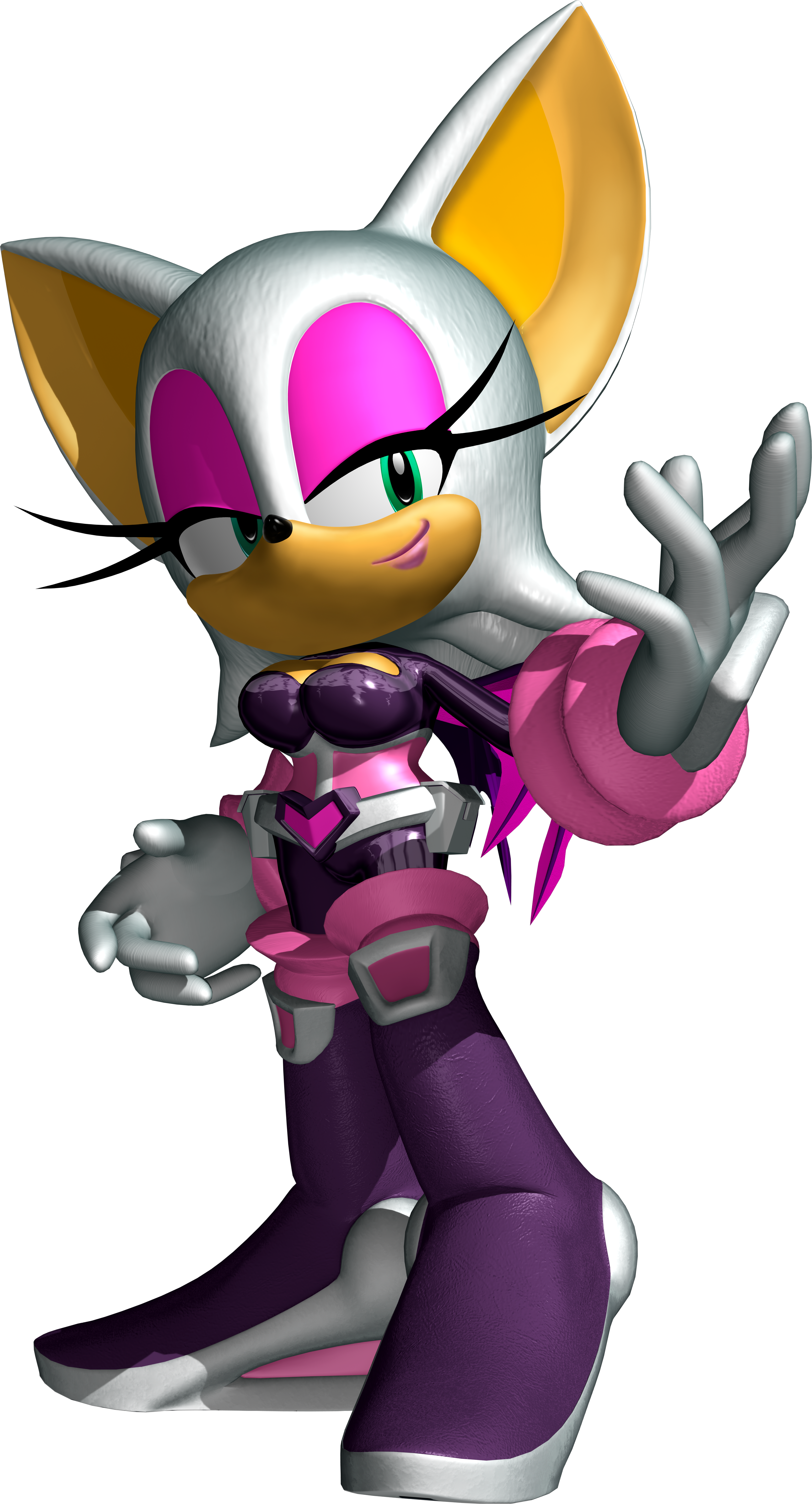 Sonic The Rouge Bat X Transparent PNG Image