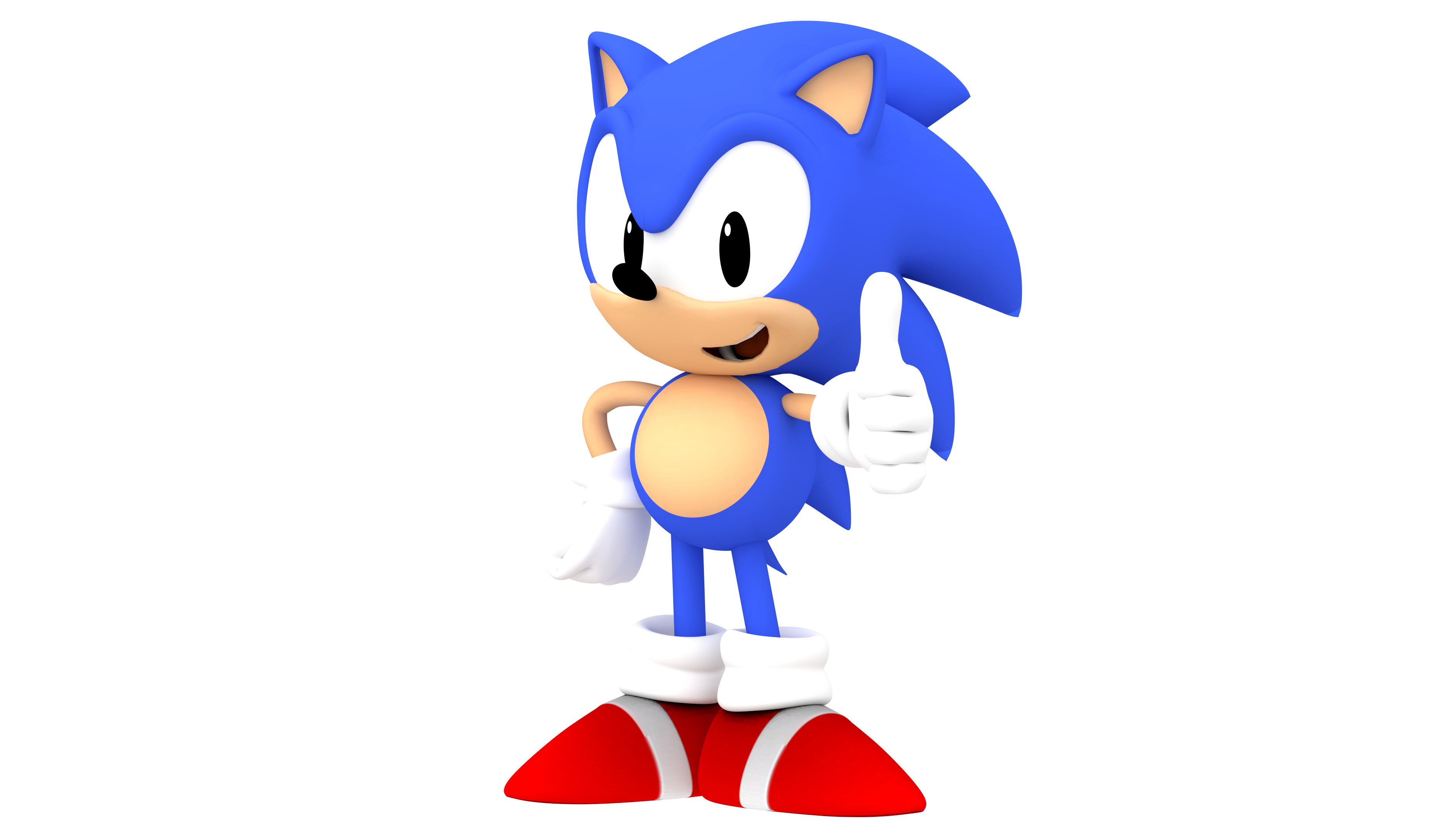 Sonic Toy Advance Wallpaper Computer The 3D Transparent PNG Image