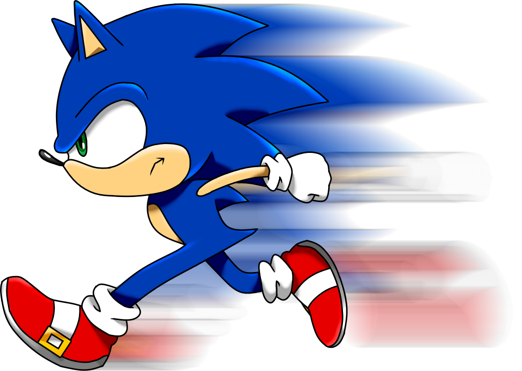 Sonic Cartoon Red Adventure Shadow The Runners Transparent PNG Image