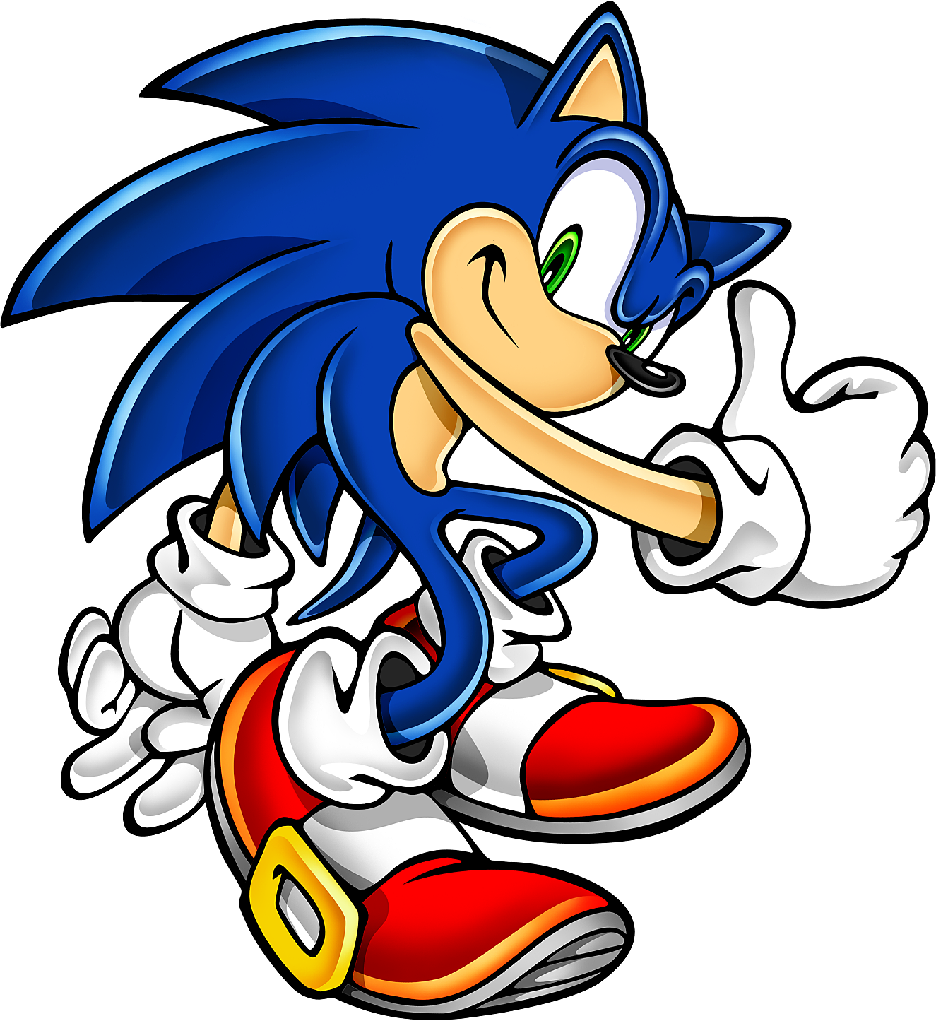 Sonic Art Adventure Artwork The Cartoon Hedgehog Transparent PNG Image