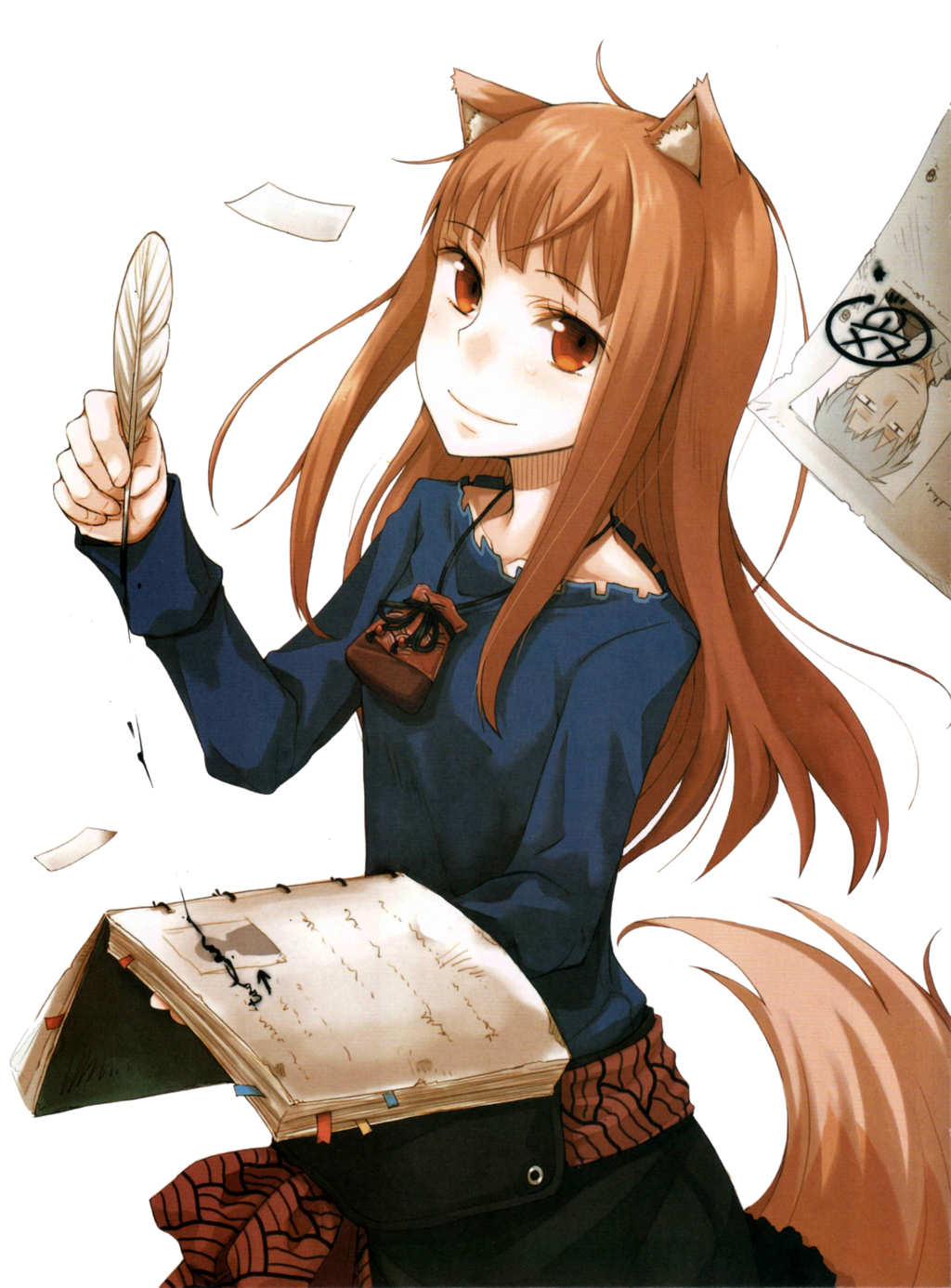 Spice And Wolf Transparent Background Transparent PNG Image