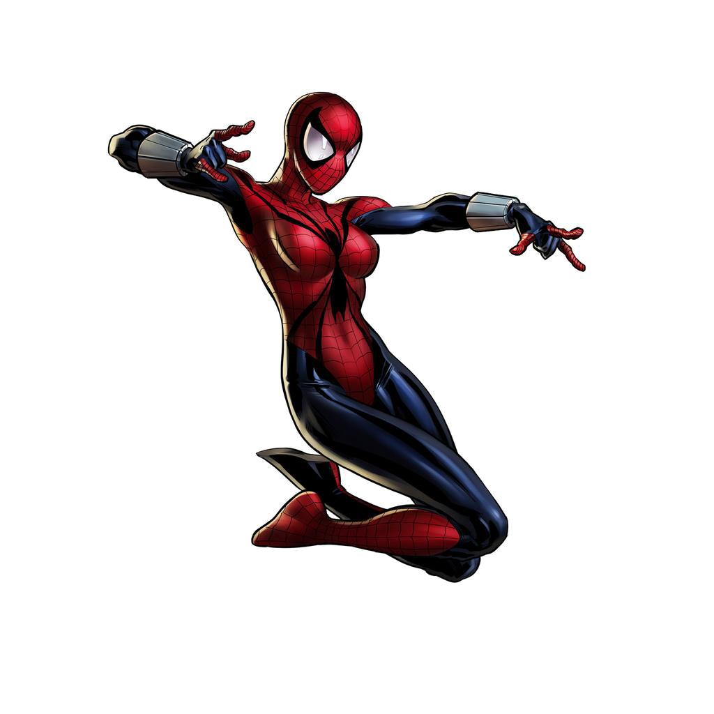 Spider Woman File Transparent PNG Image