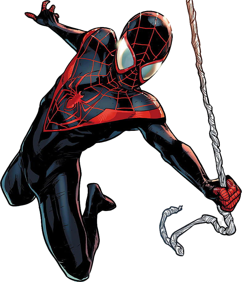 Picture Spider-Man Miles Morales Free Clipart HQ Transparent PNG Image