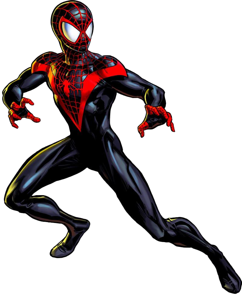 Miles Morales Free Clipart HQ Transparent PNG Image