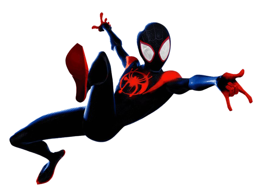 The Spider-Man Into Spider-Verse HQ Image Free Transparent PNG Image