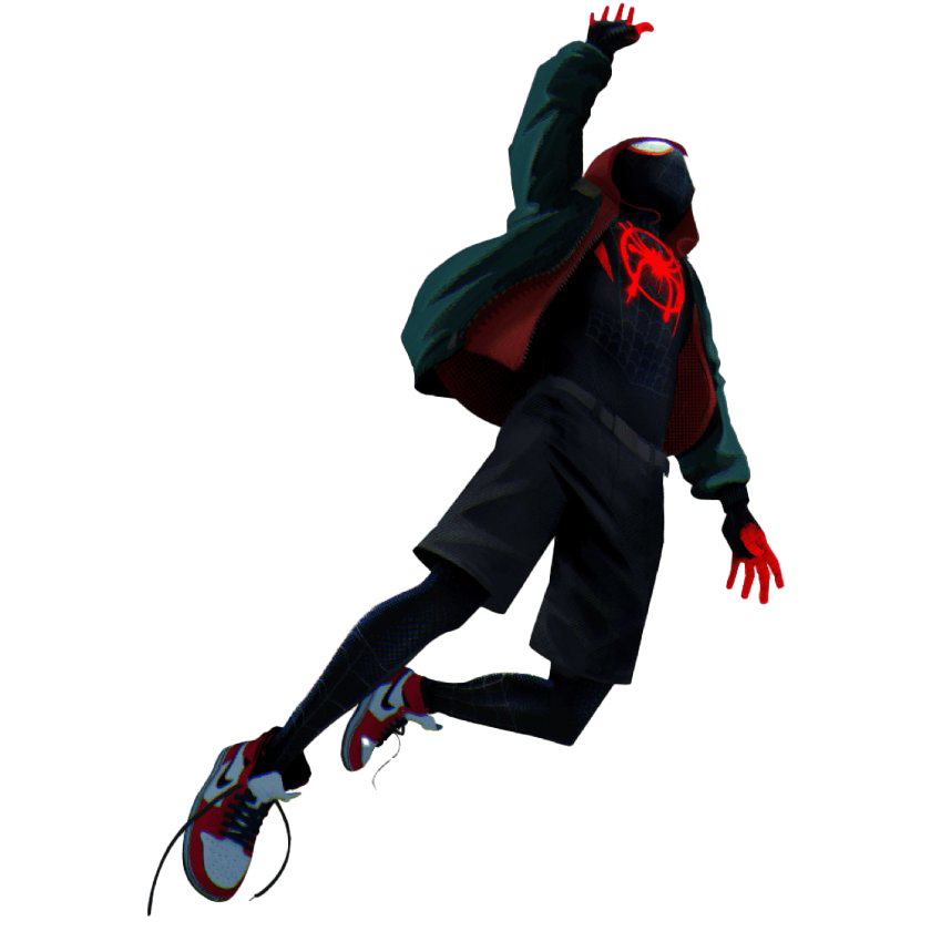 The Spider-Man Into Spider-Verse HQ Image Free Transparent PNG Image