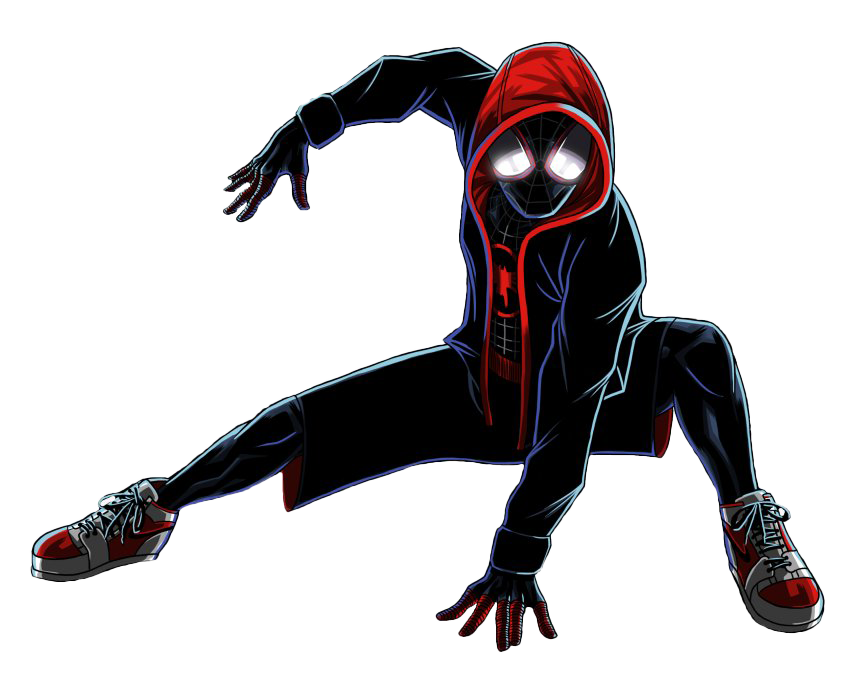 The Spider-Man Into Spider-Verse PNG File HD Transparent PNG Image