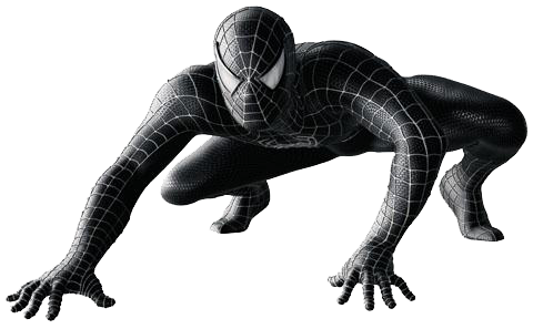 Spiderman Black Image Transparent PNG Image