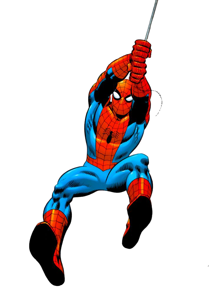 Spiderman Comic Clipart Transparent PNG Image