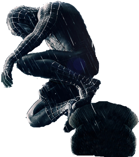 Spiderman Black Transparent Background Transparent PNG Image