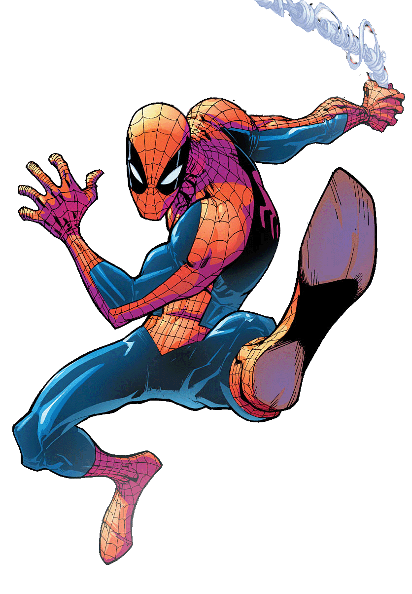 Spiderman Comic Picture Transparent PNG Image