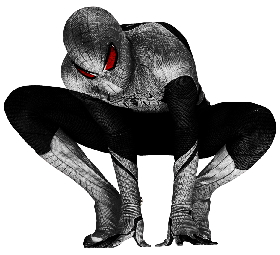 Spiderman Black Transparent PNG Image