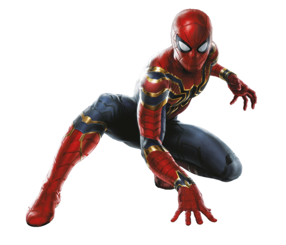 Figure Spiderman Character Fictional Groot Iron Action Transparent PNG Image