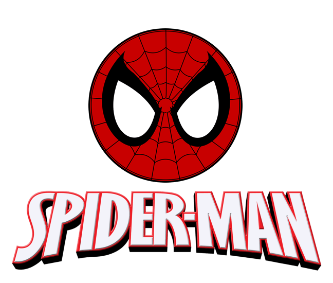 Superhero Spiderman Character Fictional Logo Red Transparent PNG Image