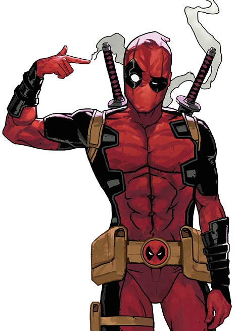 Deadpool Spiderman Character Fictional Book Superhero Comic Transparent PNG Image