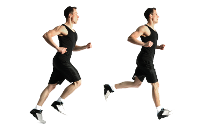 Running Transparent PNG Image