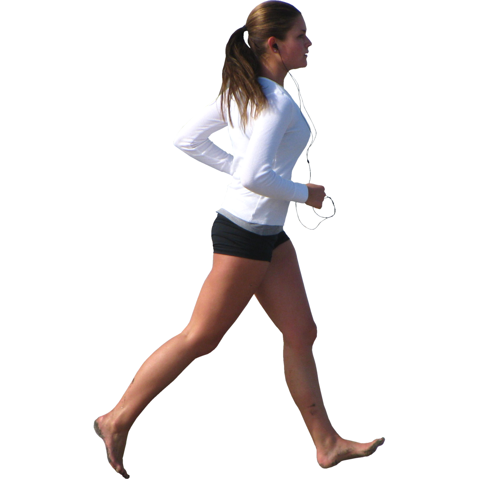 Running Transparent PNG Image