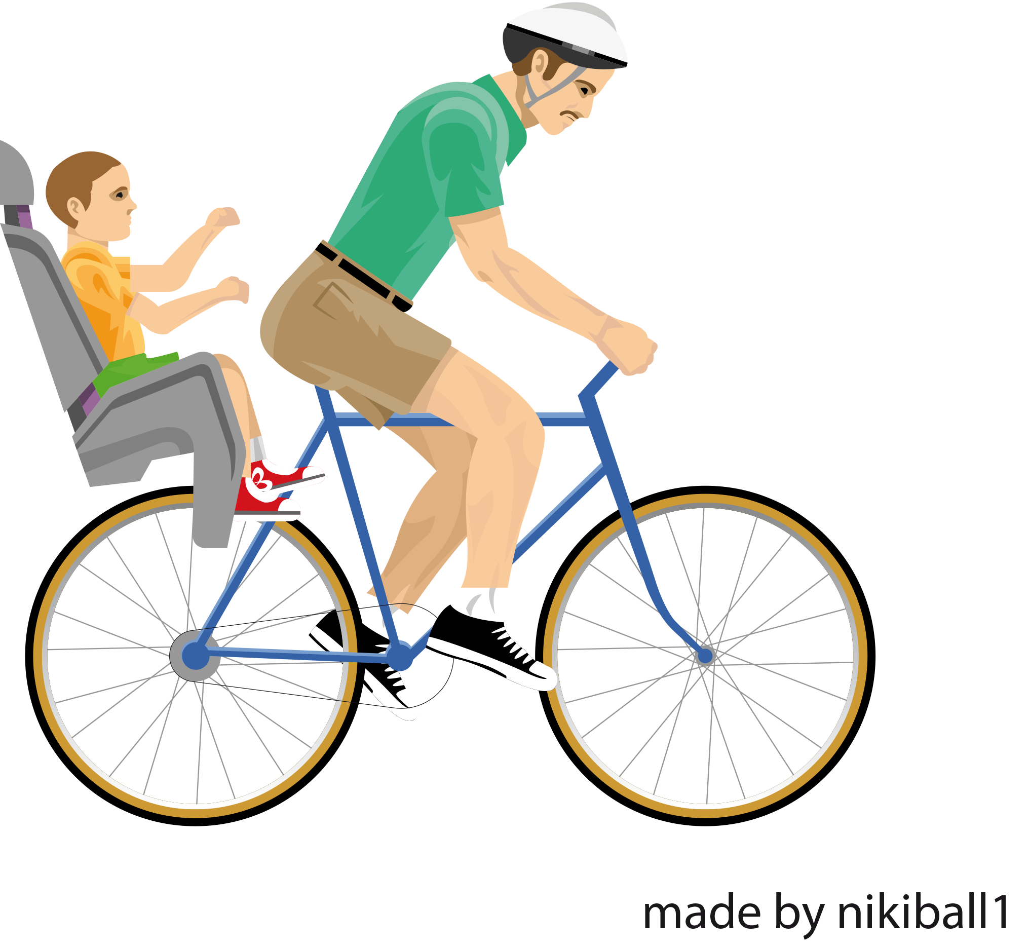 Roblox Bicycle Character Player Wheels Racing Happy Transparent PNG Image