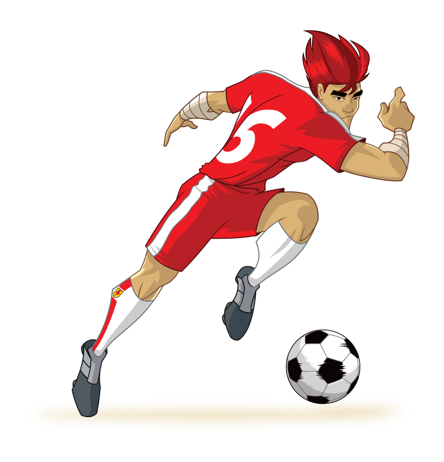 Ball Football Player Supa Strikas Film Transparent PNG Image