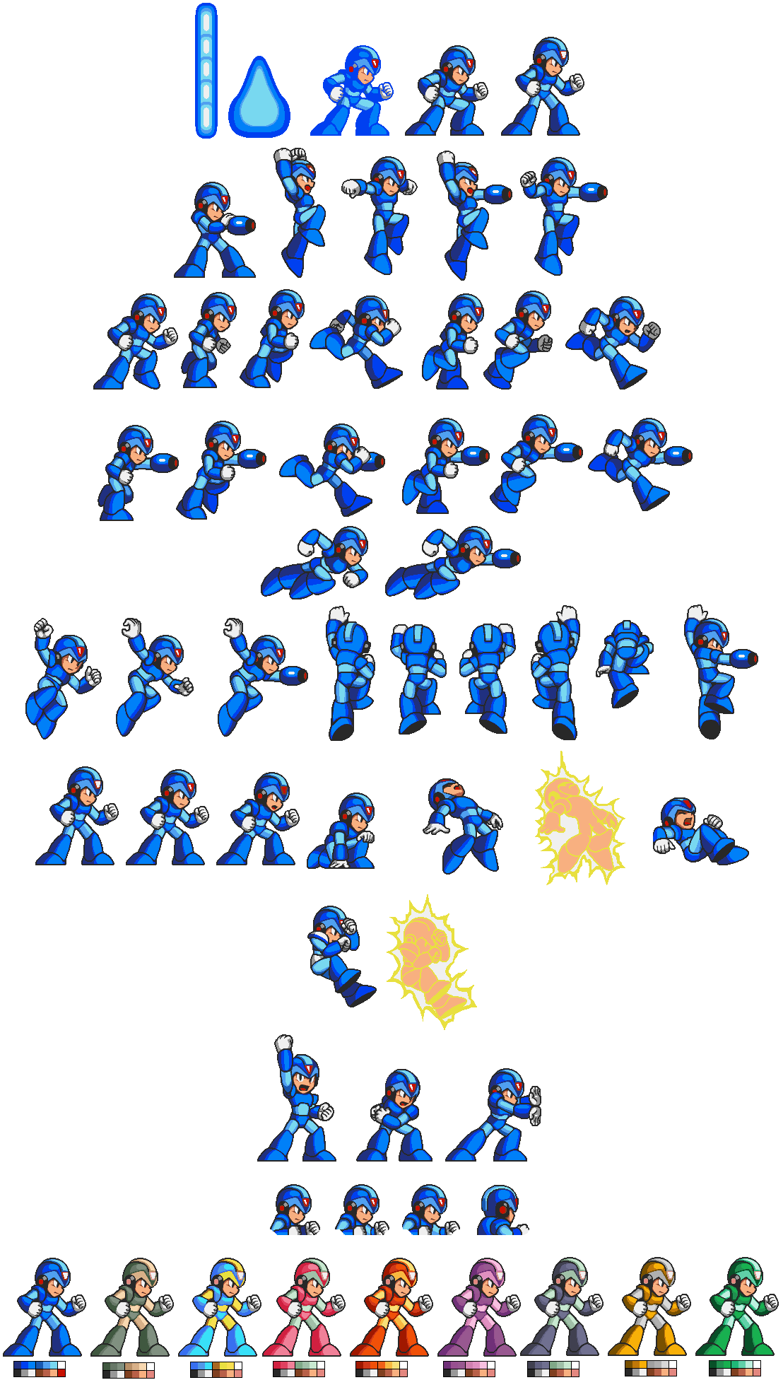 Point Art Sprite Mega Man Free Transparent Image HQ Transparent PNG Image