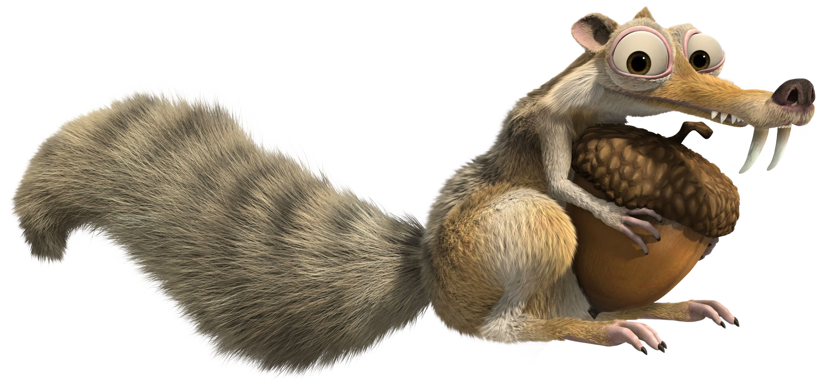 Squirrel Age Scrat Scratte Ice Transparent Transparent PNG Image