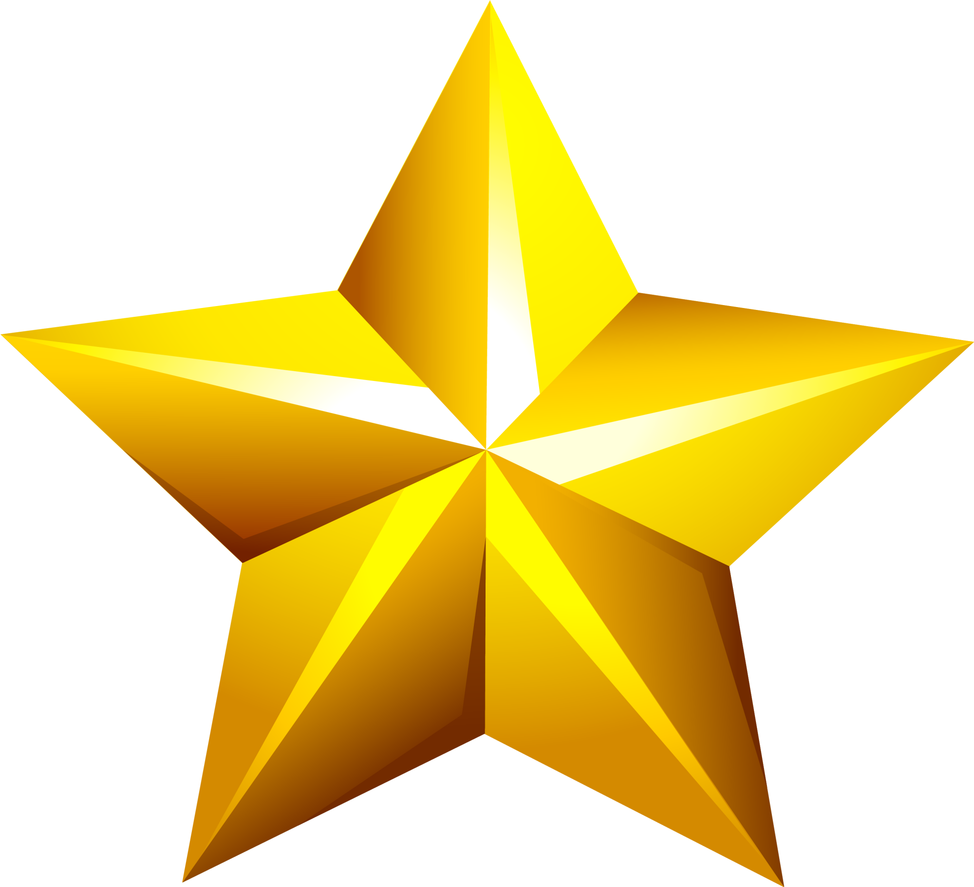 Abstract Star Gold PNG Image High Quality Transparent PNG Image