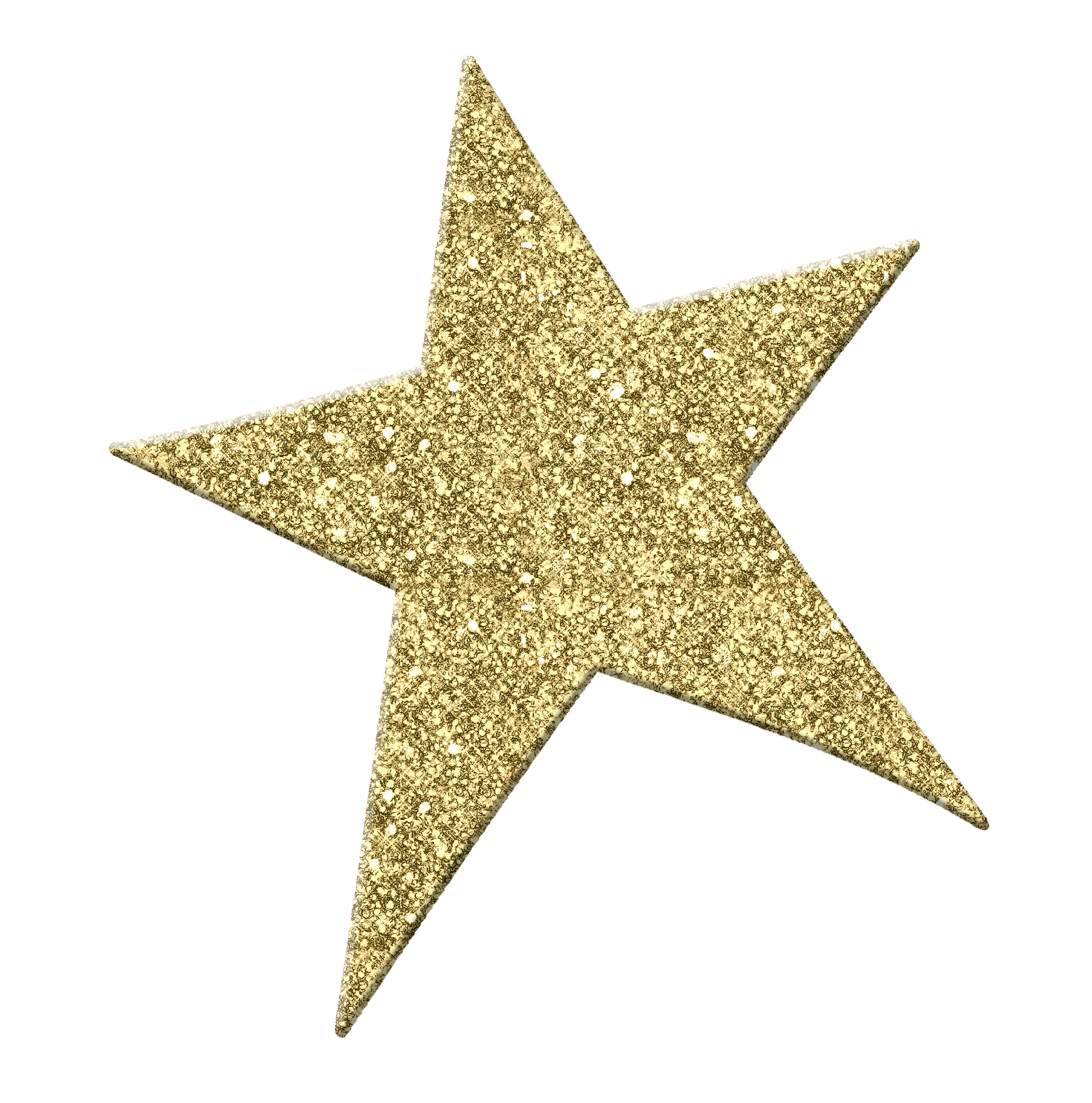 Star Glitter Gold Free Download PNG HQ Transparent PNG Image