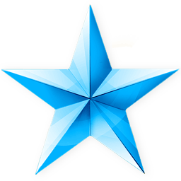 Blue Star Png Image Transparent PNG Image