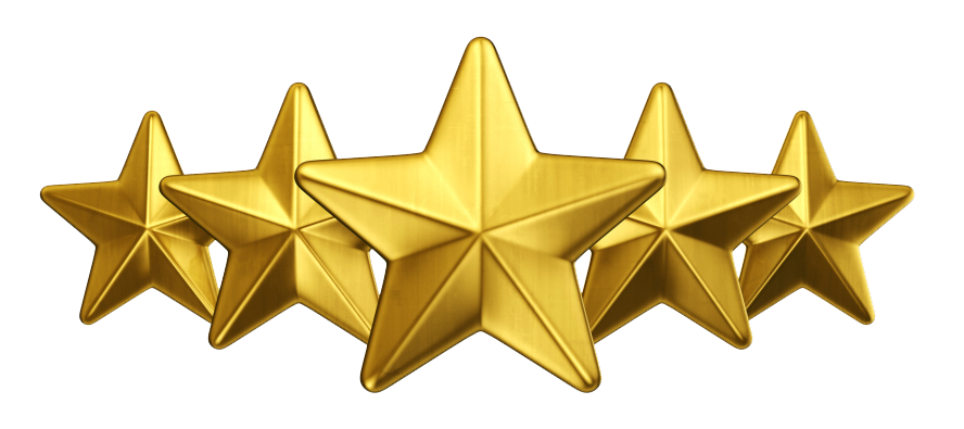 3D Gold Star Free Download Transparent PNG Image