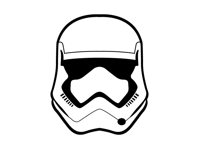 Stormtrooper Mask PNG Image High Quality Transparent PNG Image