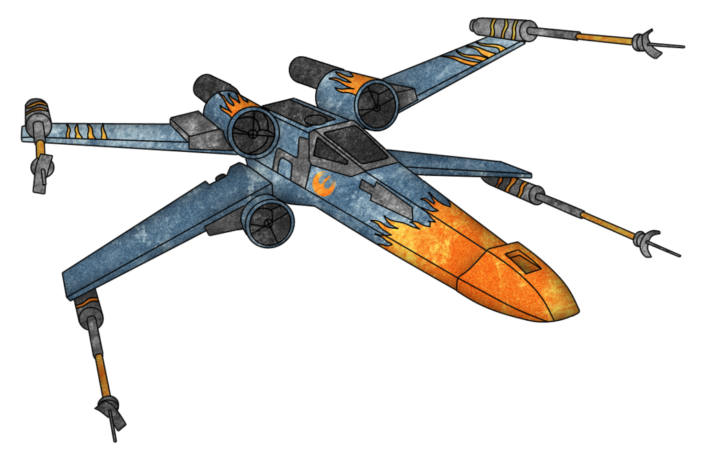 Starfighter Awakens Force X-Wing Download HQ Transparent PNG Image