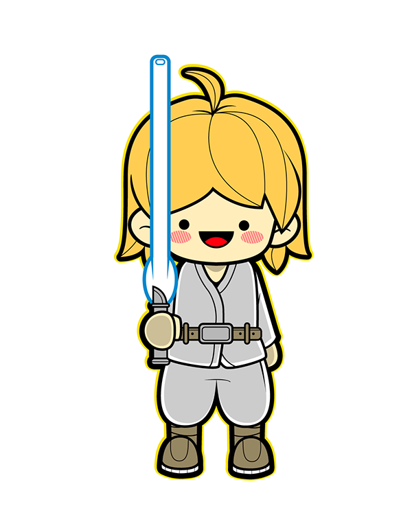 Star Luke Skywalker Wars Yellow Clothing Yoda Transparent PNG Image