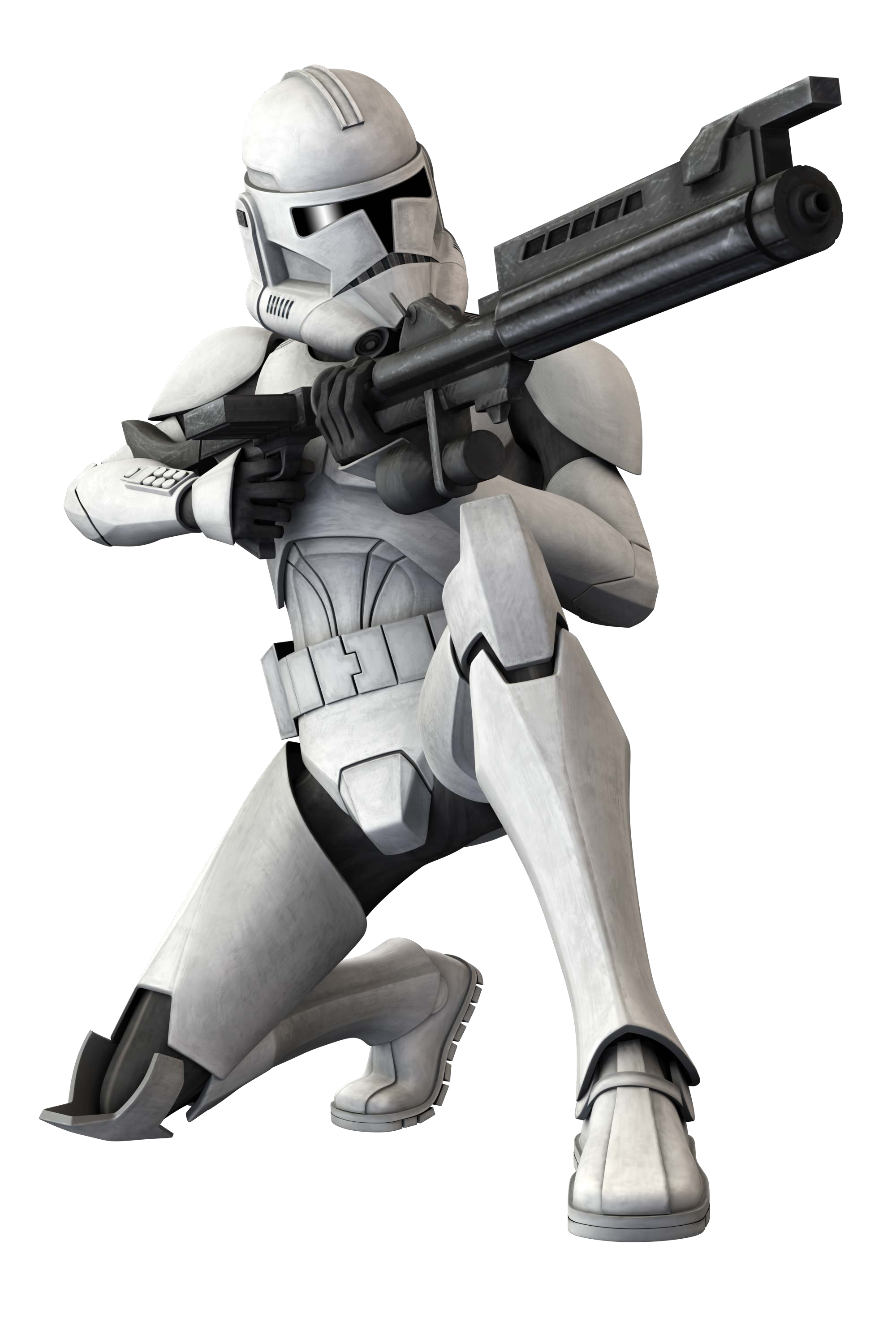 Weapon Star Clone Wars Figurine The Trooper Transparent PNG Image