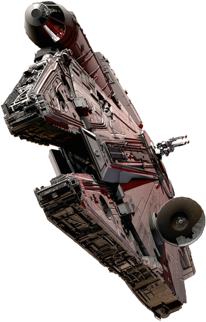 Star Skywalker Wars Anakin Machine Millennium Vehicle Transparent PNG Image