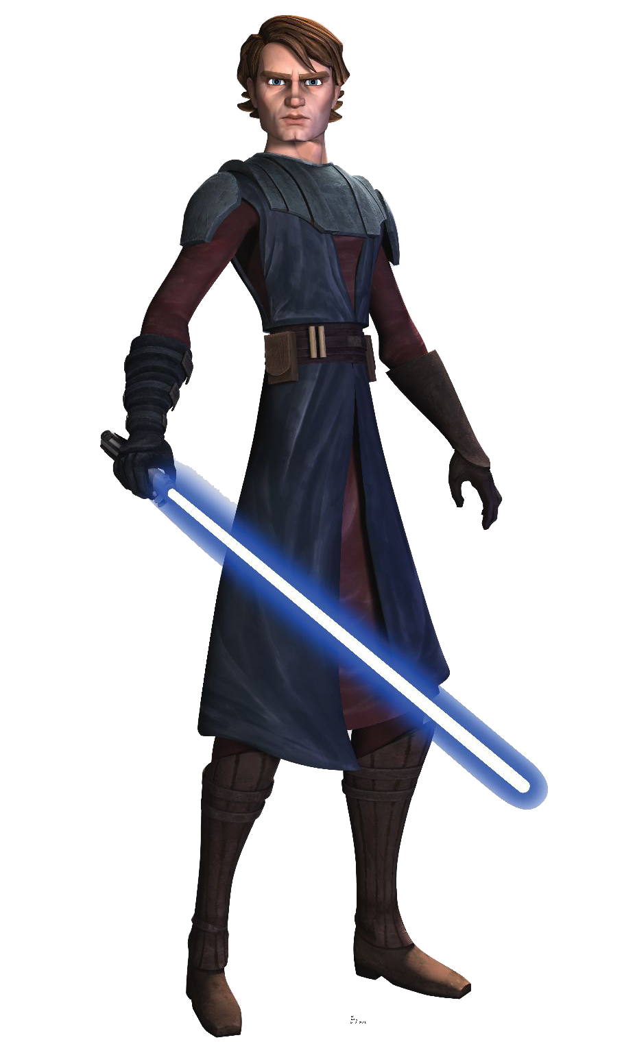 Star Luke Clone Skywalker Wars Anakin Figurine Transparent PNG Image