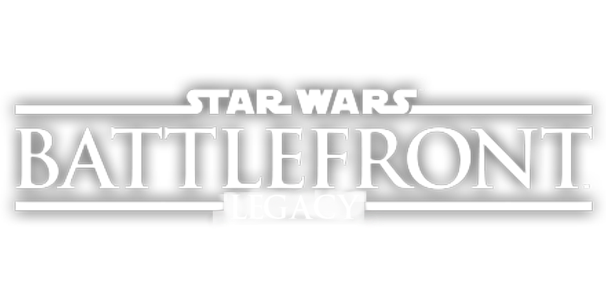 Star Text Wars Ii Battlefront White Transparent PNG Image