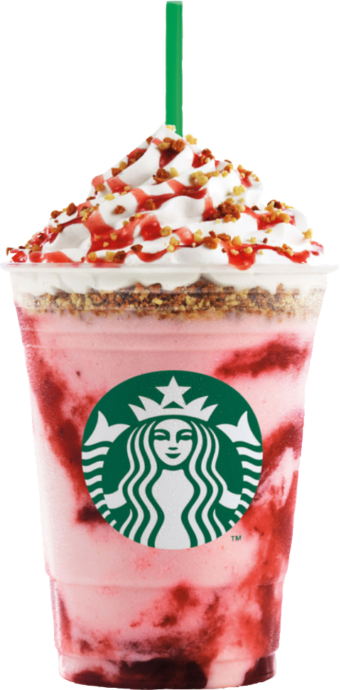 Cheesecake Frappuccino Milkshake Starbucks Cream Free Frame Transparent PNG Image